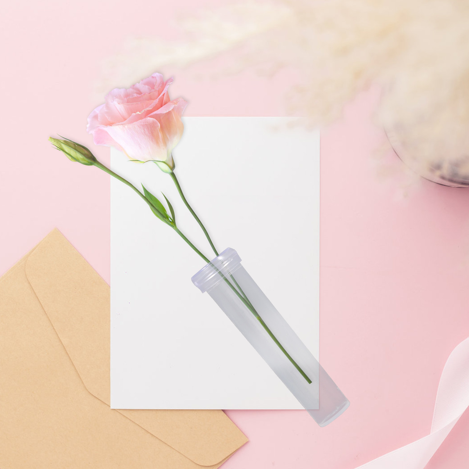 Easy Florist Supply - 50 шт. пластиковых прозрачных туб для
