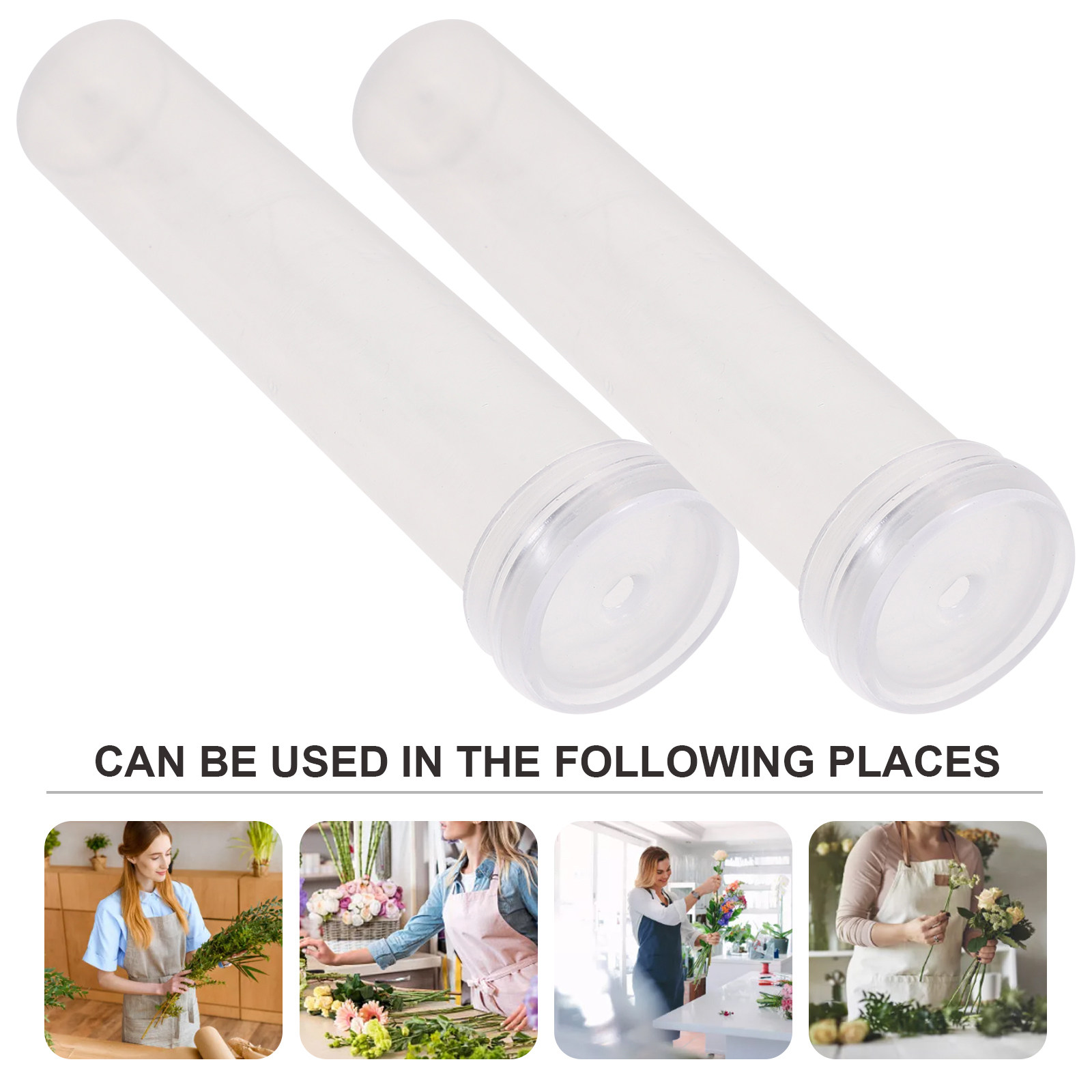 50 шт. пластиковых прозрачных  – обзор и цена Easy Florist Supply