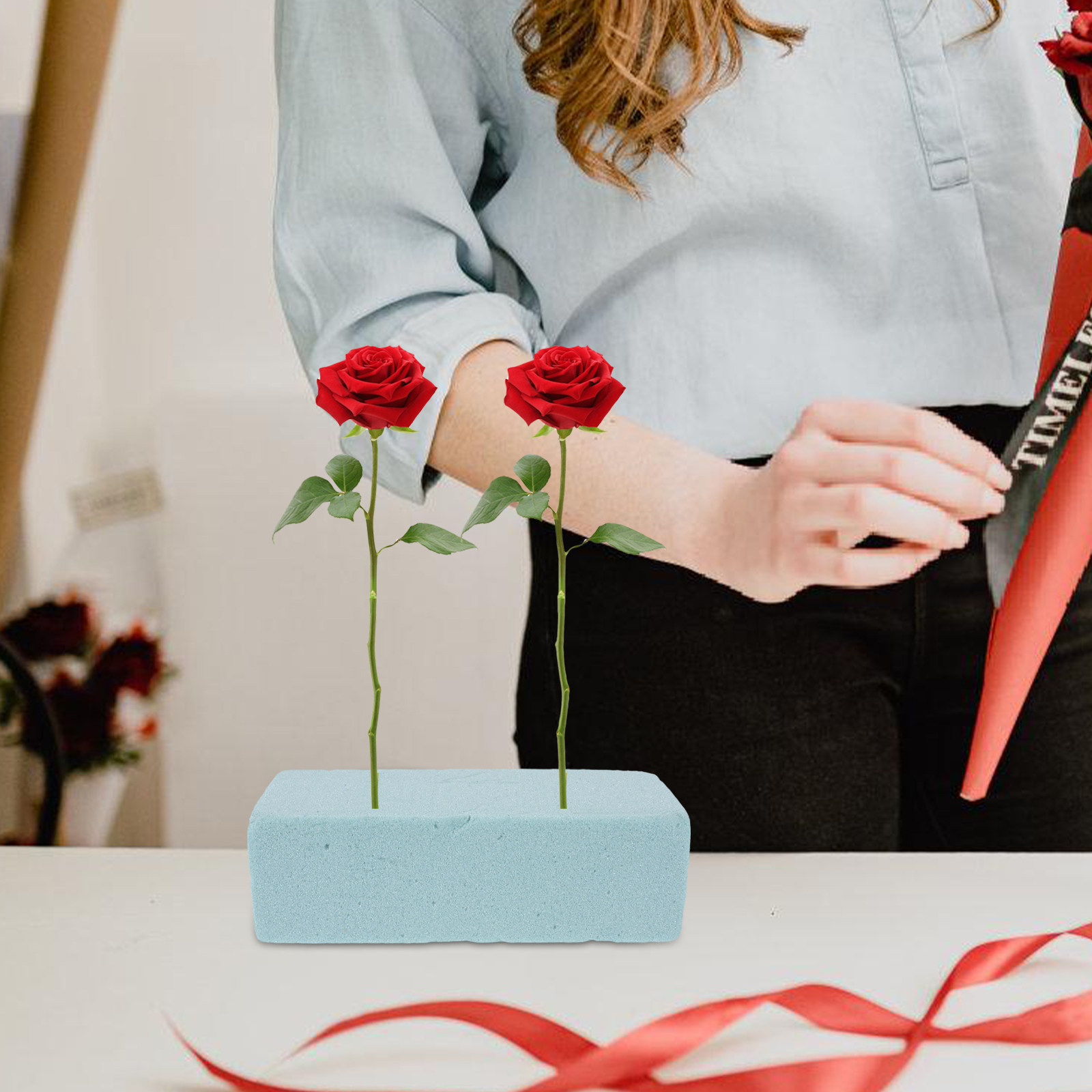 Флористический пенопластовый б – обзор и цена Easy Florist Supply